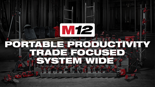 MILWAUKEE M12 LINE ... PUNCHING ABOVE ITS WEIGHT CLASS!