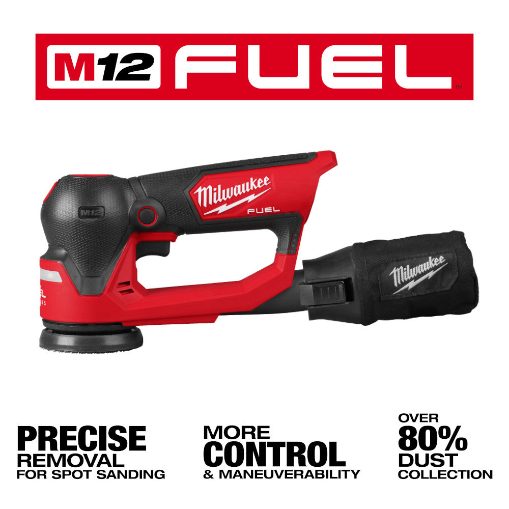 Sander Milwaukee Router Home Depot Milwaukee 2535-20 M12 FUEL 12V