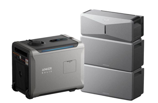 Anker SOLIX B17E114C E10 Infinite Backup Kit | 12kWh LiFePO4 Battery | 5X Backup Time