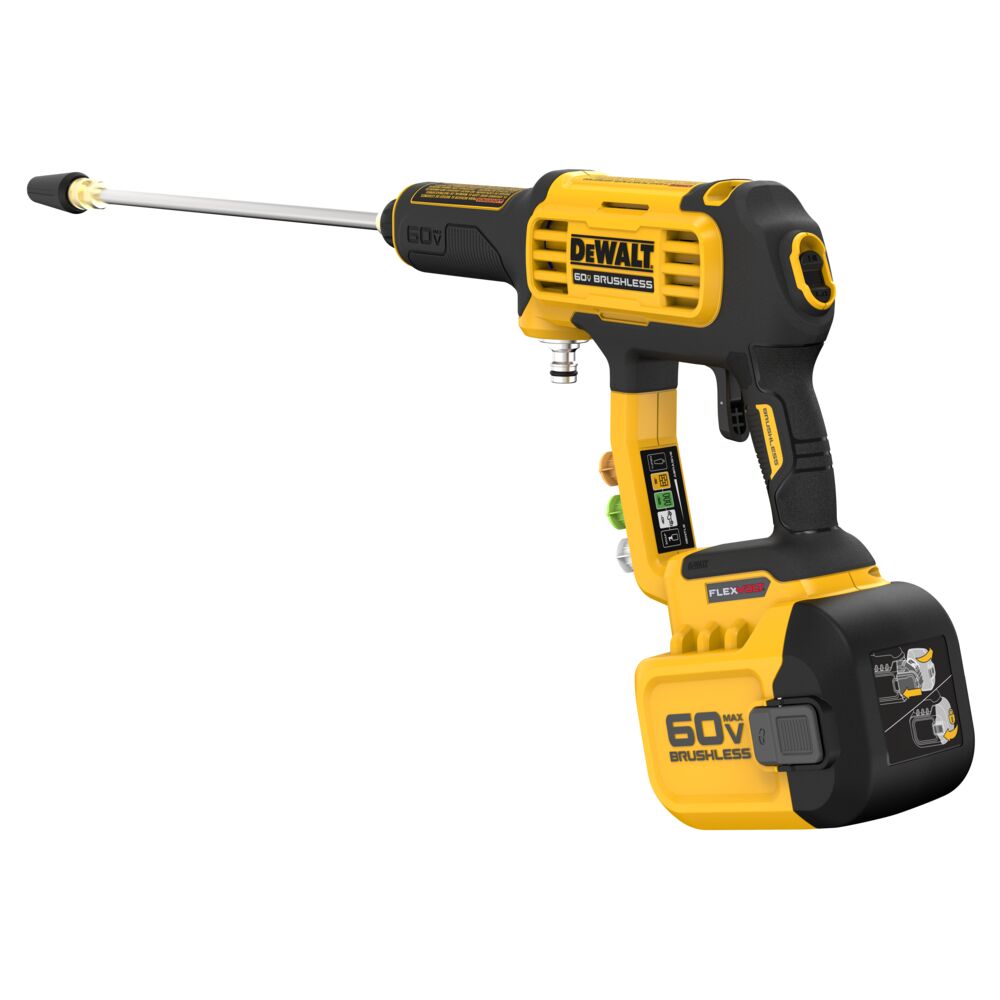 DeWalt DCPW1000B 60V FLEXVOLT 1000 PSI Cordless Pressure Washer