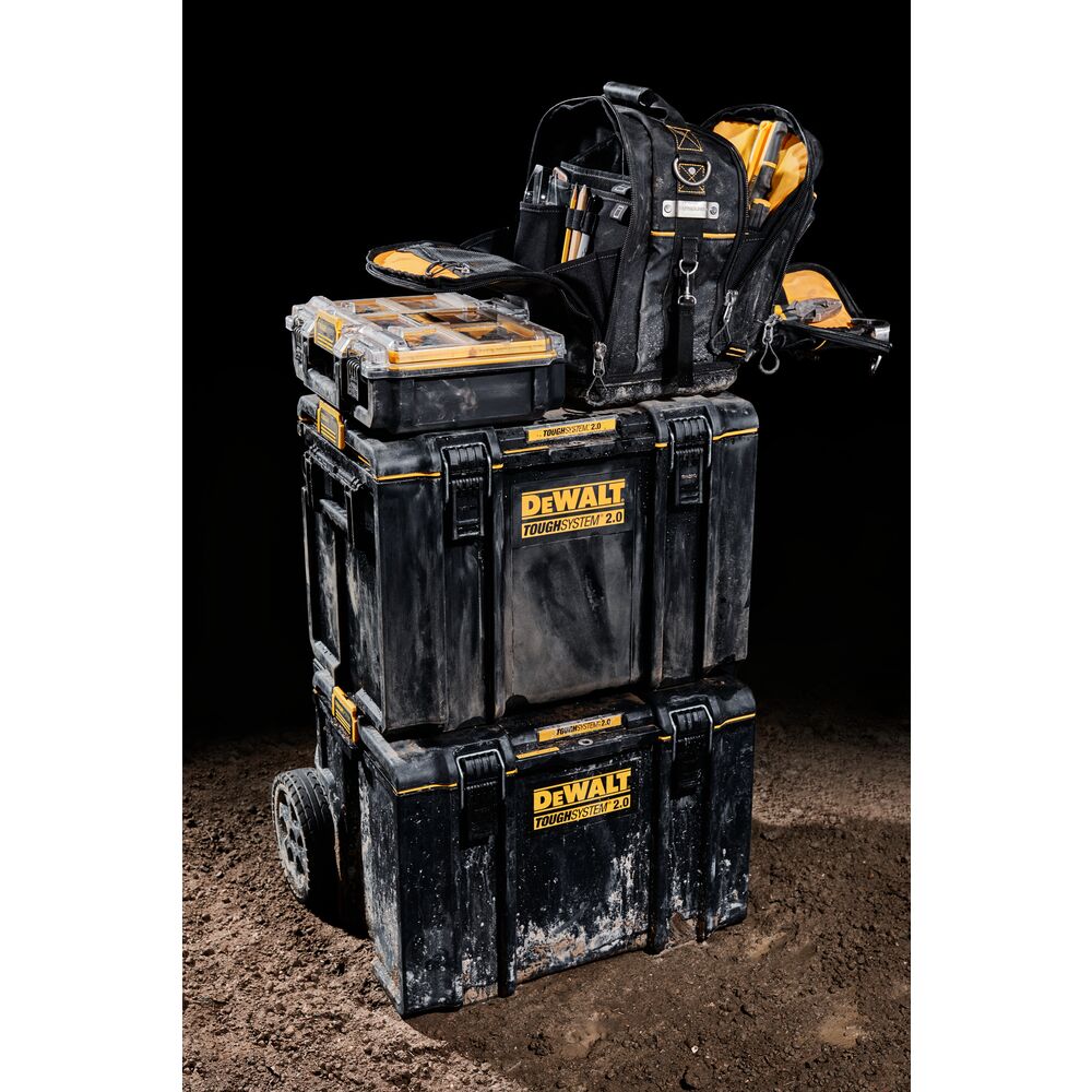 DeWALT DWST08450-KIT4 TOUGHSYSTEM 2.0 Rolling Toolbox w/ 24-Pocket