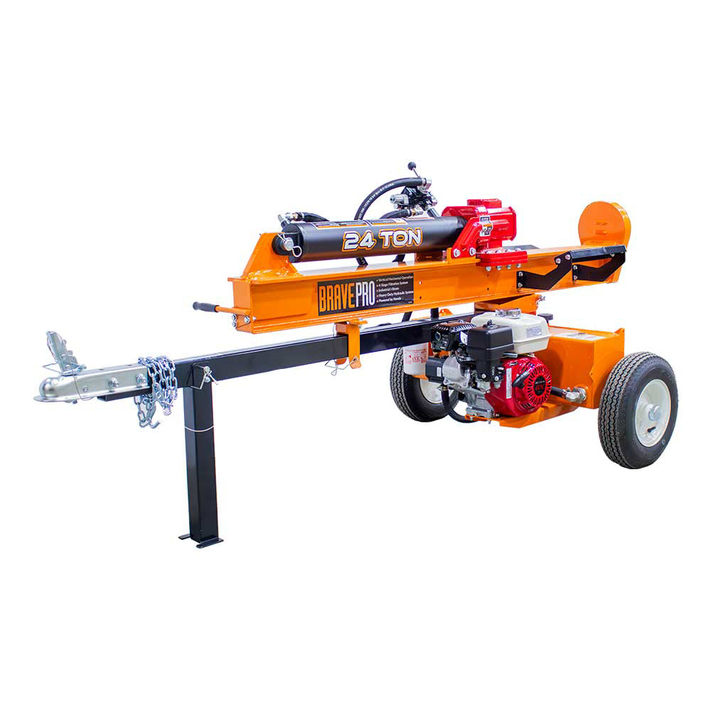 Brave VH1724GX 24-Ton Log Splitter w/ Honda GX160 Engine – MaxTool