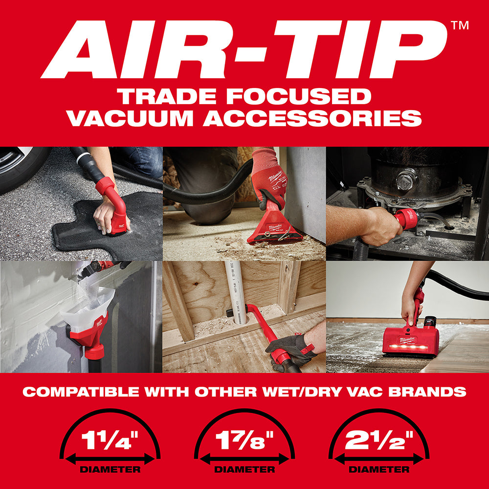 thumbnail image 2 of Milwaukee 0920-20 M18 FUEL 9-Gallon Dual-Battery Wet/Dry Vac – Bare Tool, Red 2 of 6