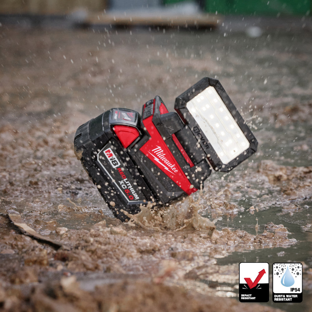 Milwaukee 2359-20 M18 18V ROVER Compact Folding Flood Light - Bare