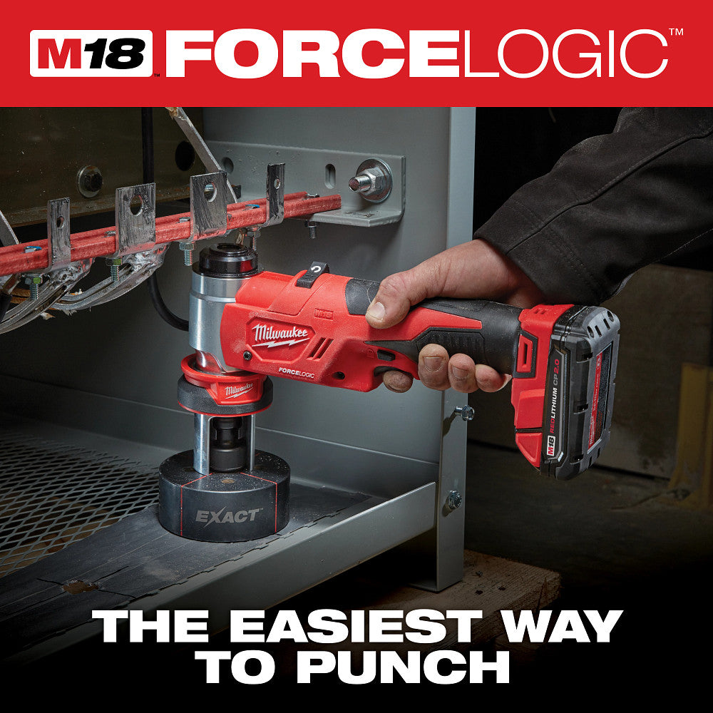 Milwaukee 2677-02 M18 FORCE LOGIC 18V 6T Knockout Tool 1/2