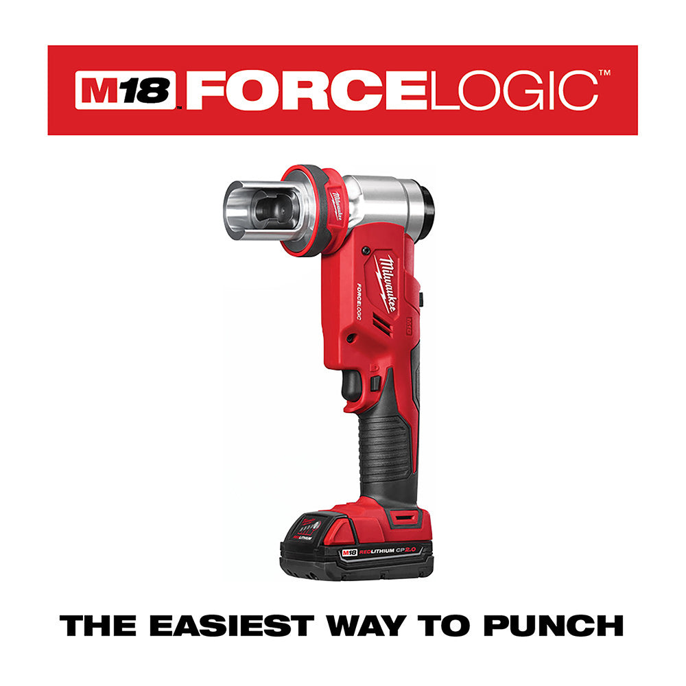 Milwaukee 2677-23PO M18 FORCE 18V LOGIC 6T Knockout Tool 1/2