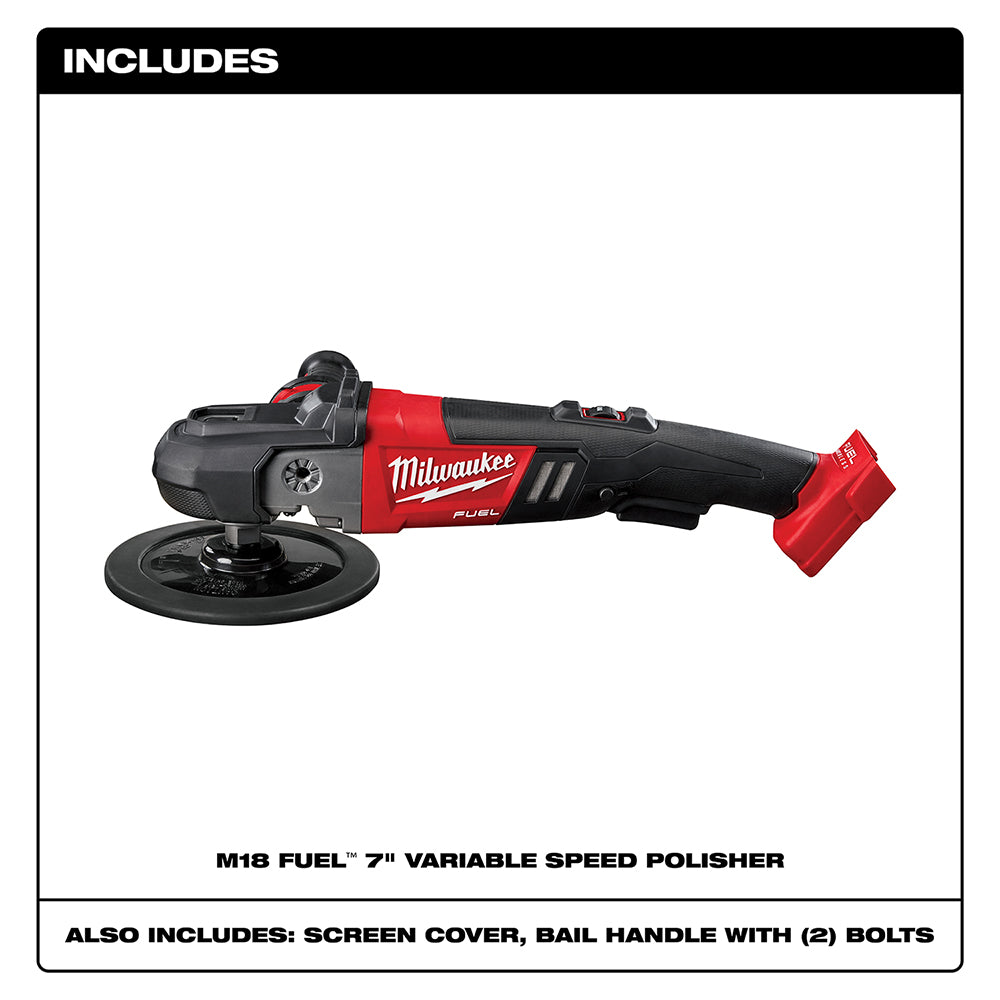 Milwaukee 2738-80 M18 FUEL 18V Cordless Lithium-Ion Polisher