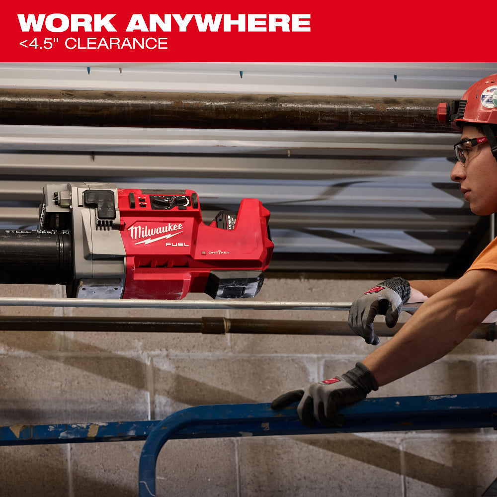 Milwaukee 2927-22 M18 FUEL 18V RINGER Roll Groover for 1-1/4" to 4" Sc ...