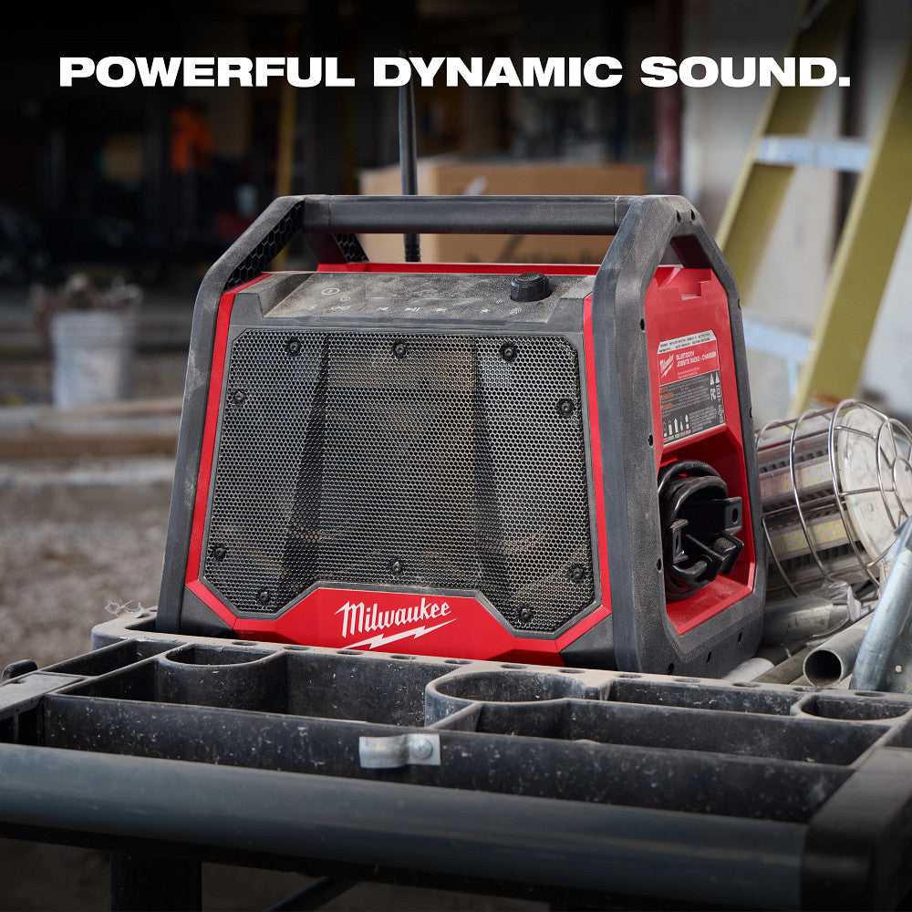 Milwaukee 2956-20 M18 18V Bluetooth Jobsite Radio/Charger - Bare