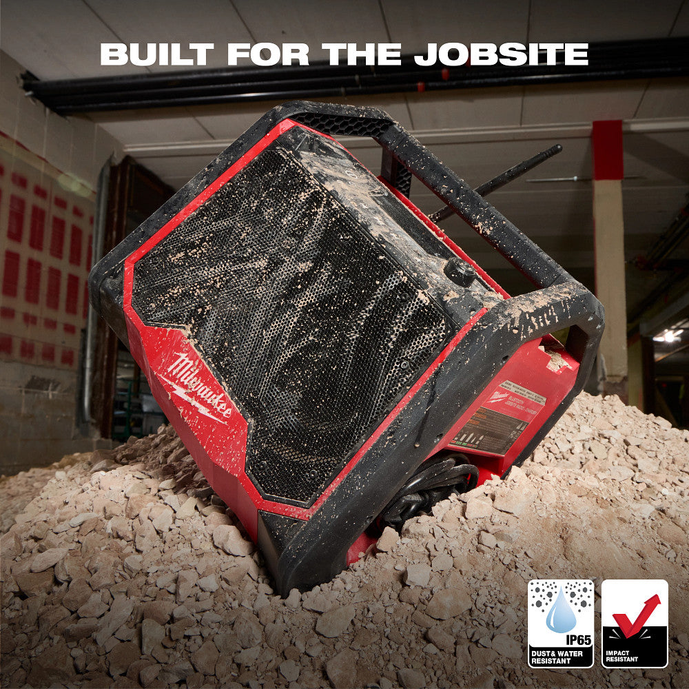 Milwaukee 2956-20 M18 18V Bluetooth Jobsite Radio/Charger - Bare