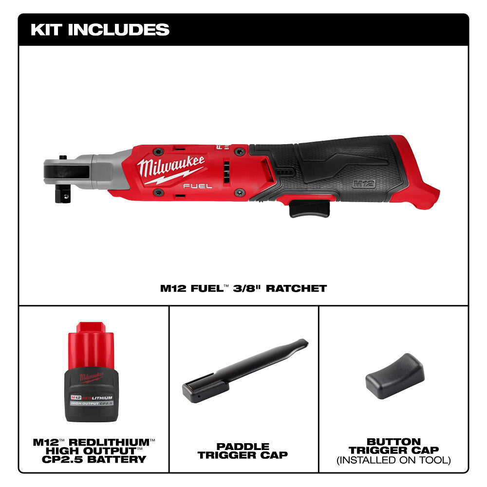 Milwaukee 3053-21 M12 FUEL 12V 3/8