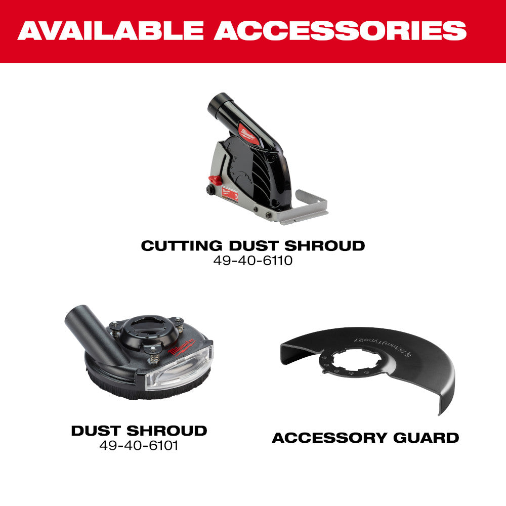 Milwaukee 3671-20 M18 FUEL 18V 4-1/2