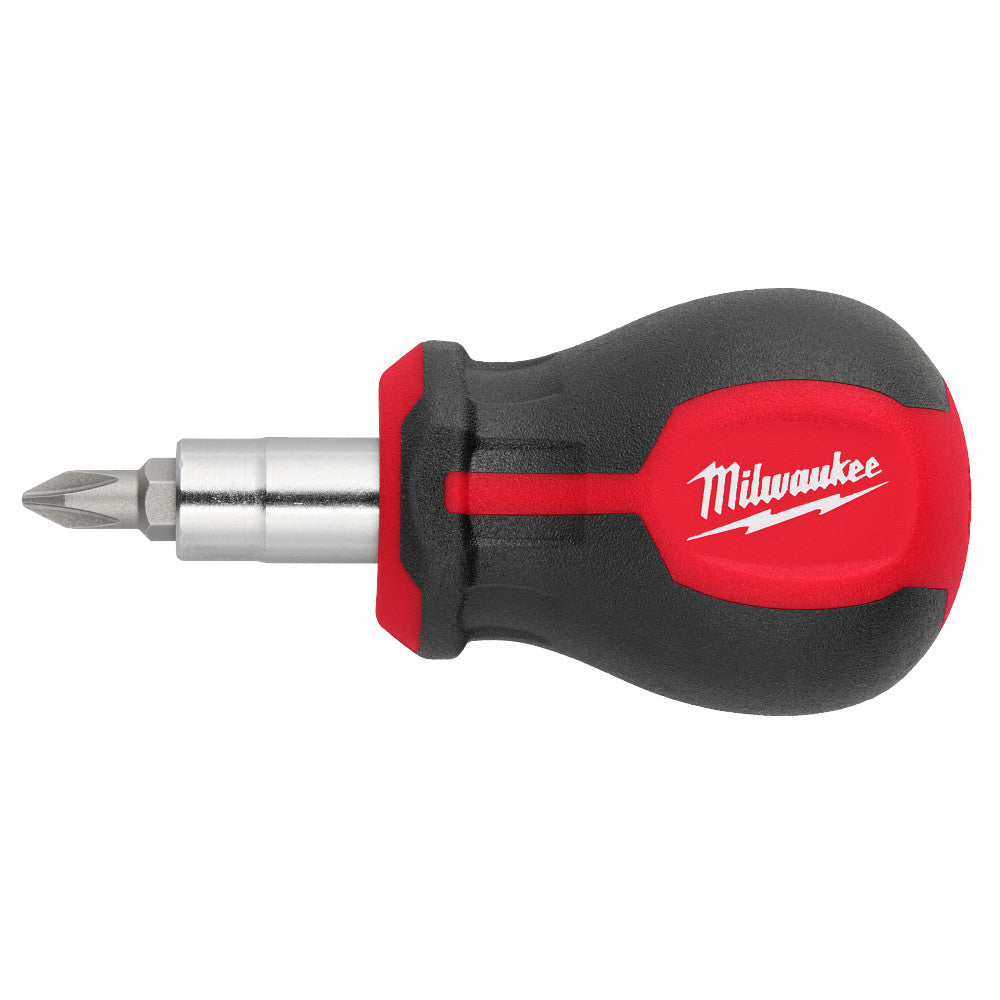 スミスキー Milwaukee 48-22-2762 6-IN-1 Stubby Multi-Bit Screwdriver – MaxTool