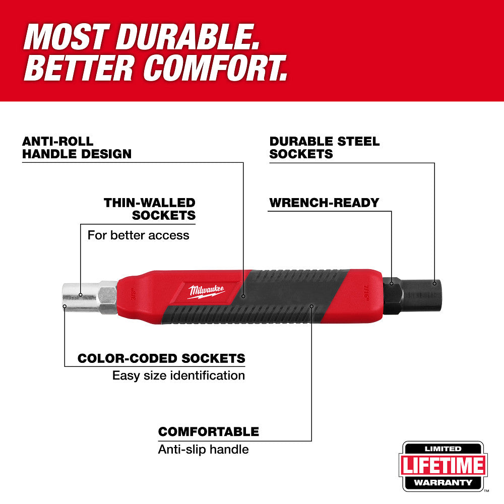 Milwaukee 48-22-3016 Color Coded Can Wrench 3/8