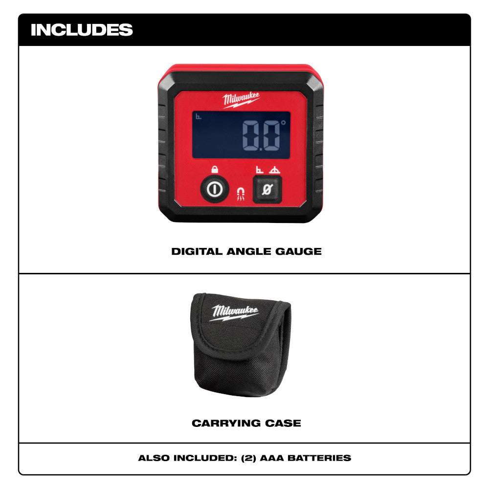 MILWAUKEE MAGNETIC DIGITAL ANGLE GAUGE TOOL (48-22-5602) | Malaysia MILWAUKEE MAGNETIC DIGITAL ANGLE GAUGE TOOL (48-22-5602) | Malaysia