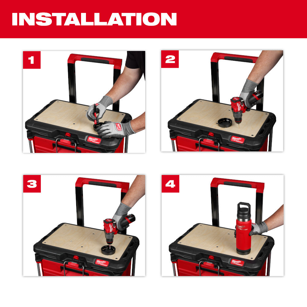 Milwaukee 48-22-8399 PACKOUT Twist to Lock Mount – MaxTool