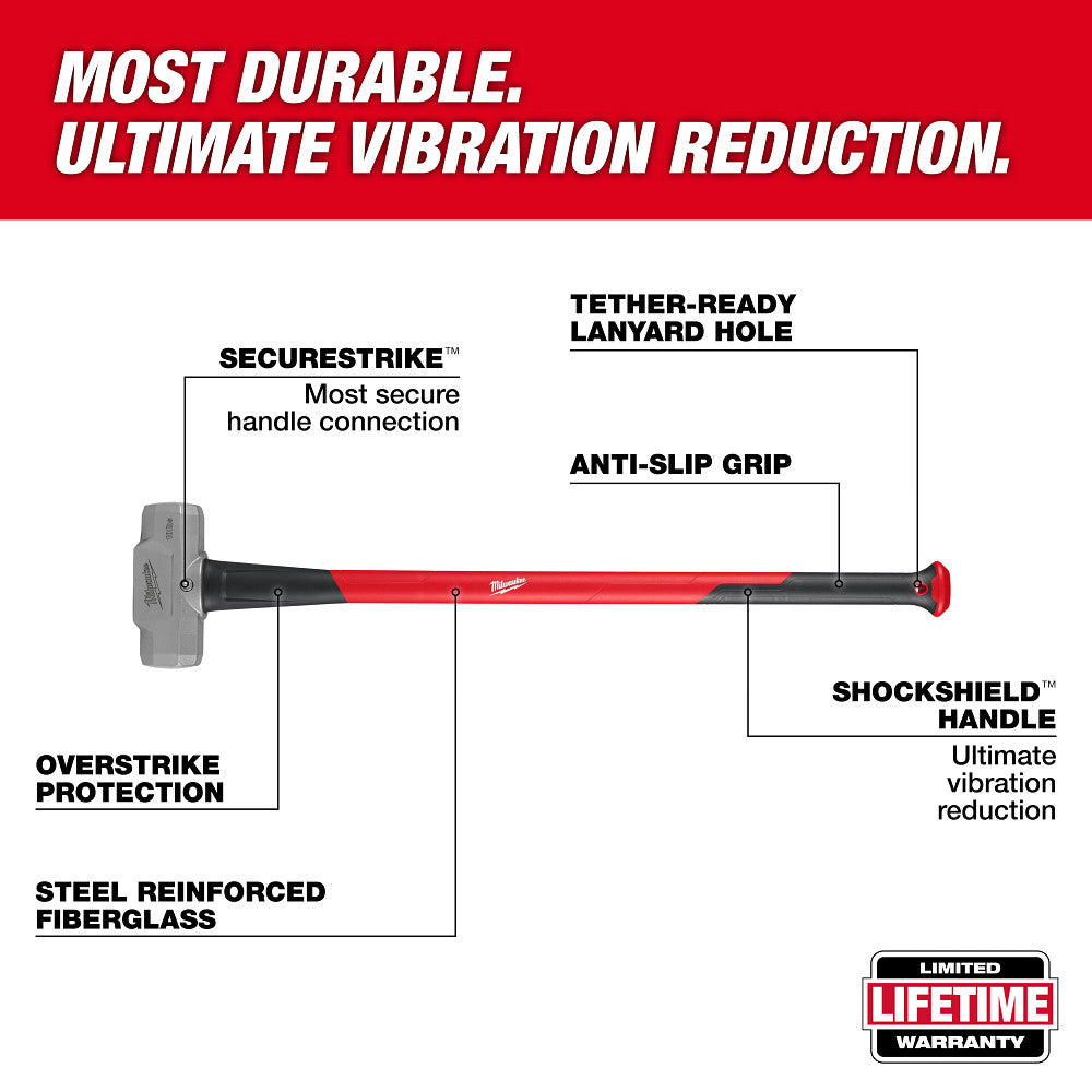 Milwaukee 48-22-9332 10 lb Sledge Hammer – MaxTool