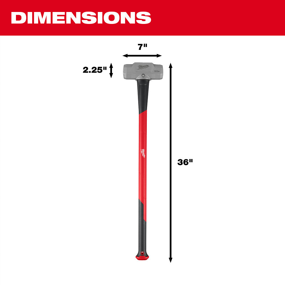 Milwaukee 48-22-9332 10 lb Sledge Hammer – MaxTool