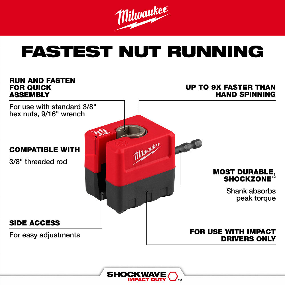 Milwaukee 48-32-2391 SHOCKWAVE 3/8