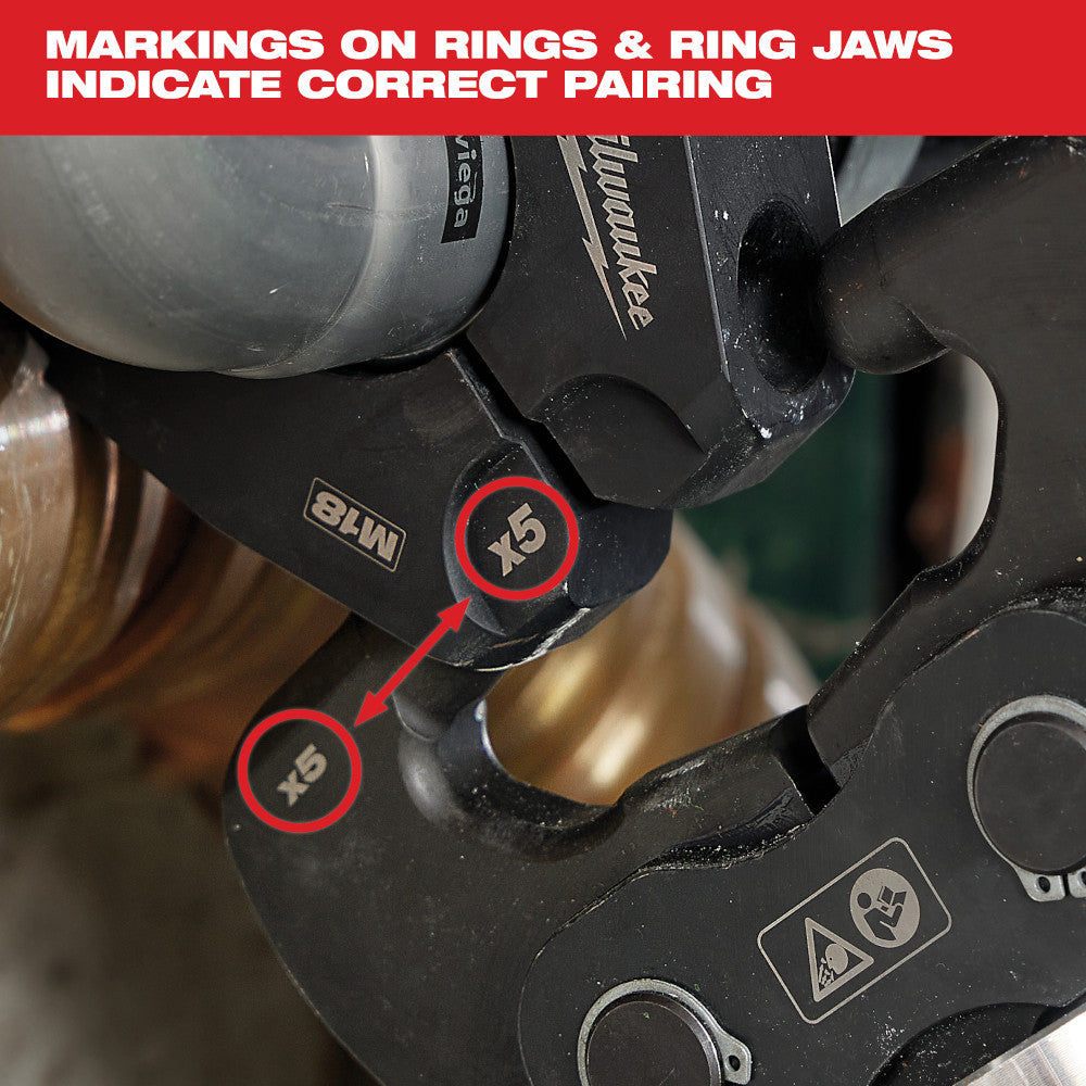 Milwaukee 49-16-2659X6 X6 Ring Jaw for M18 FORCE LOGIC Long Throw
