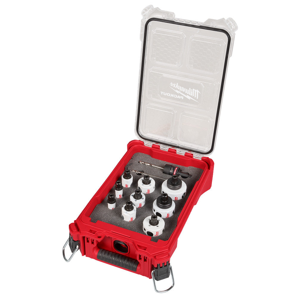 オーキス＋ツヴァイ　LGセット Milwaukee 49-22-4702 QUIK LOK HOLE DOZER Bi-Metal Kit w/ Organizer