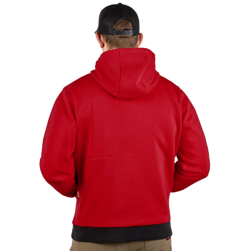 Milwaukee M200R-20XL M12 12V Heated Hoodie - Red XL Comfortable