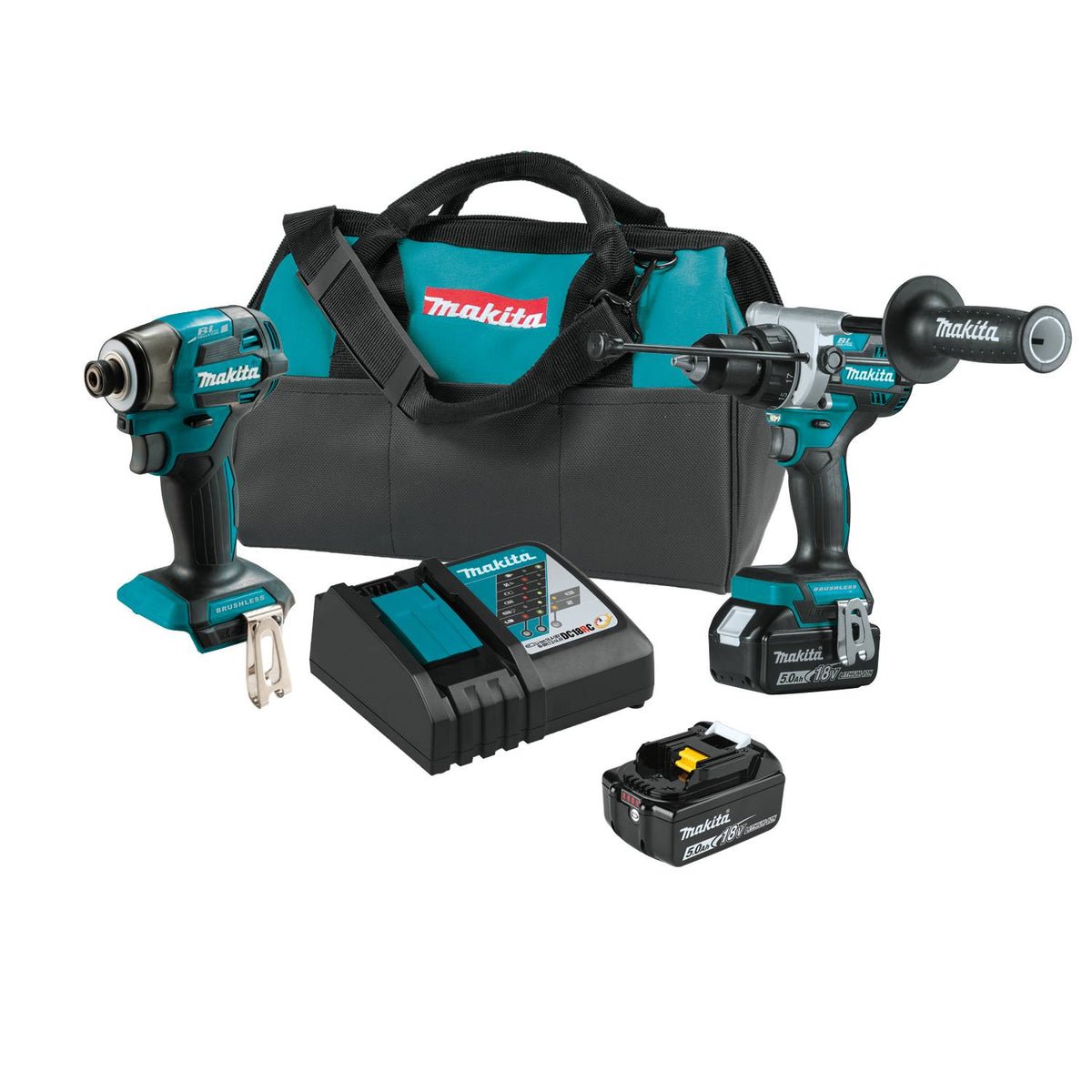 Makita XT297T18V LXT Lithium-Ion Brushless 2 Piece Combo Kit – MaxTool