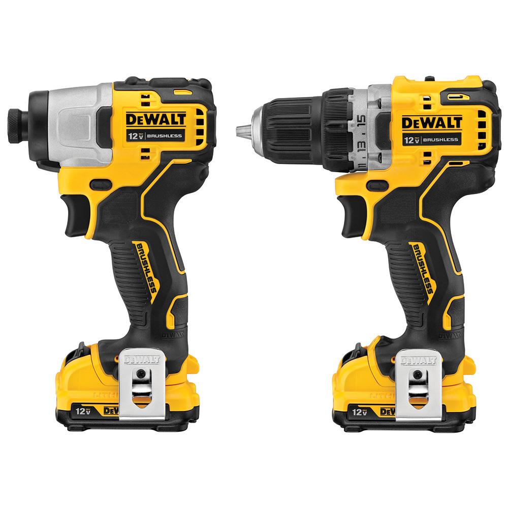 DeWALT DCK221F2 12V MAX XTREME Brushless Cordless Drill and Impact