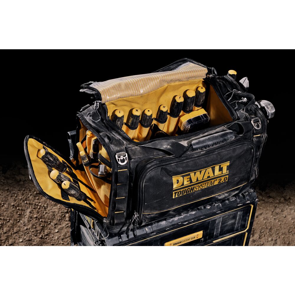 DeWALT DWST08350 TOUGHSYSTEM Durable 1680D Jobsite Tool Bag w