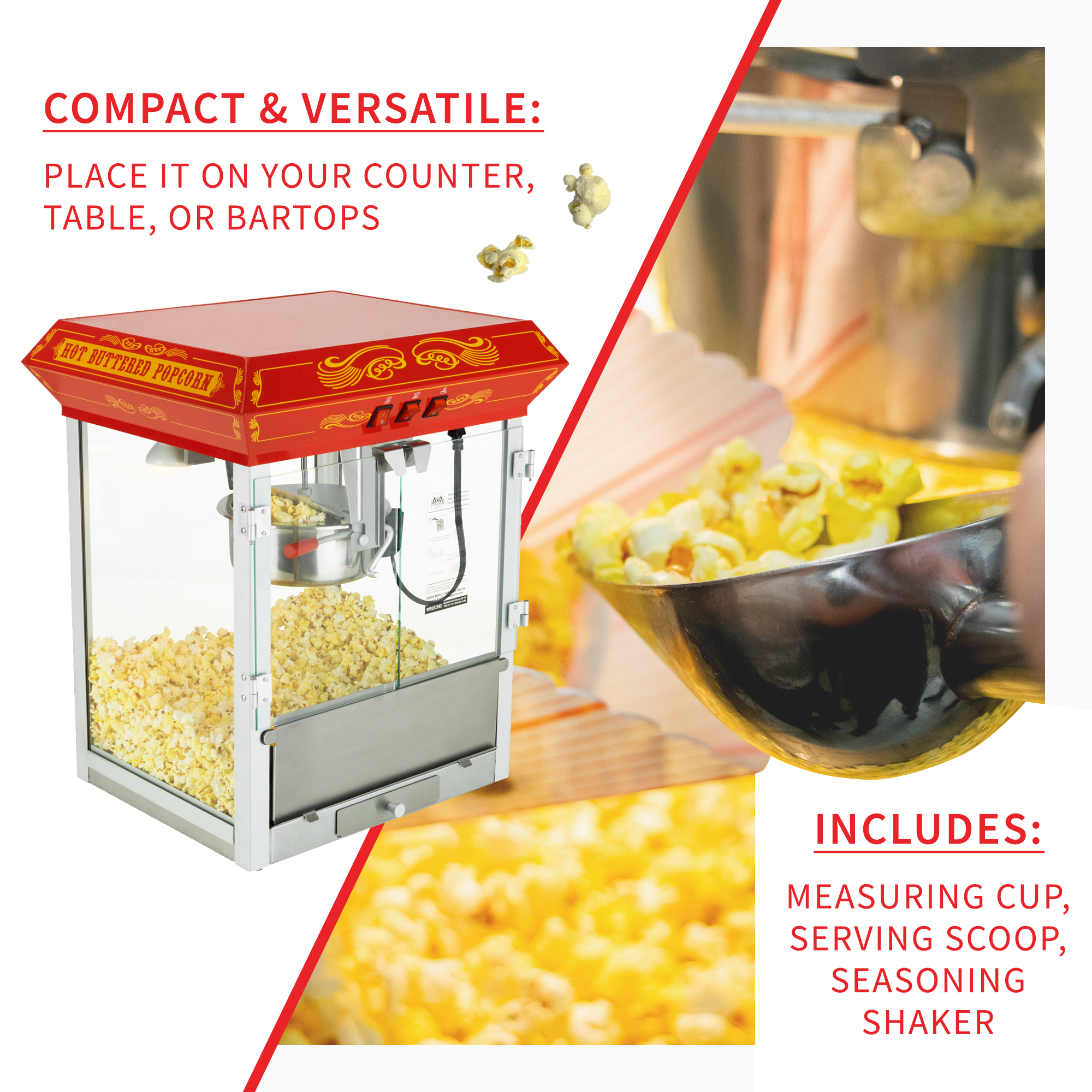 Funtime best sale popcorn machine