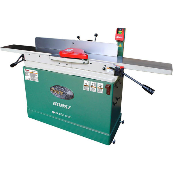 Grizzly G0857 230V 8 Inch x 76 Inch Parallelogram Jointer with