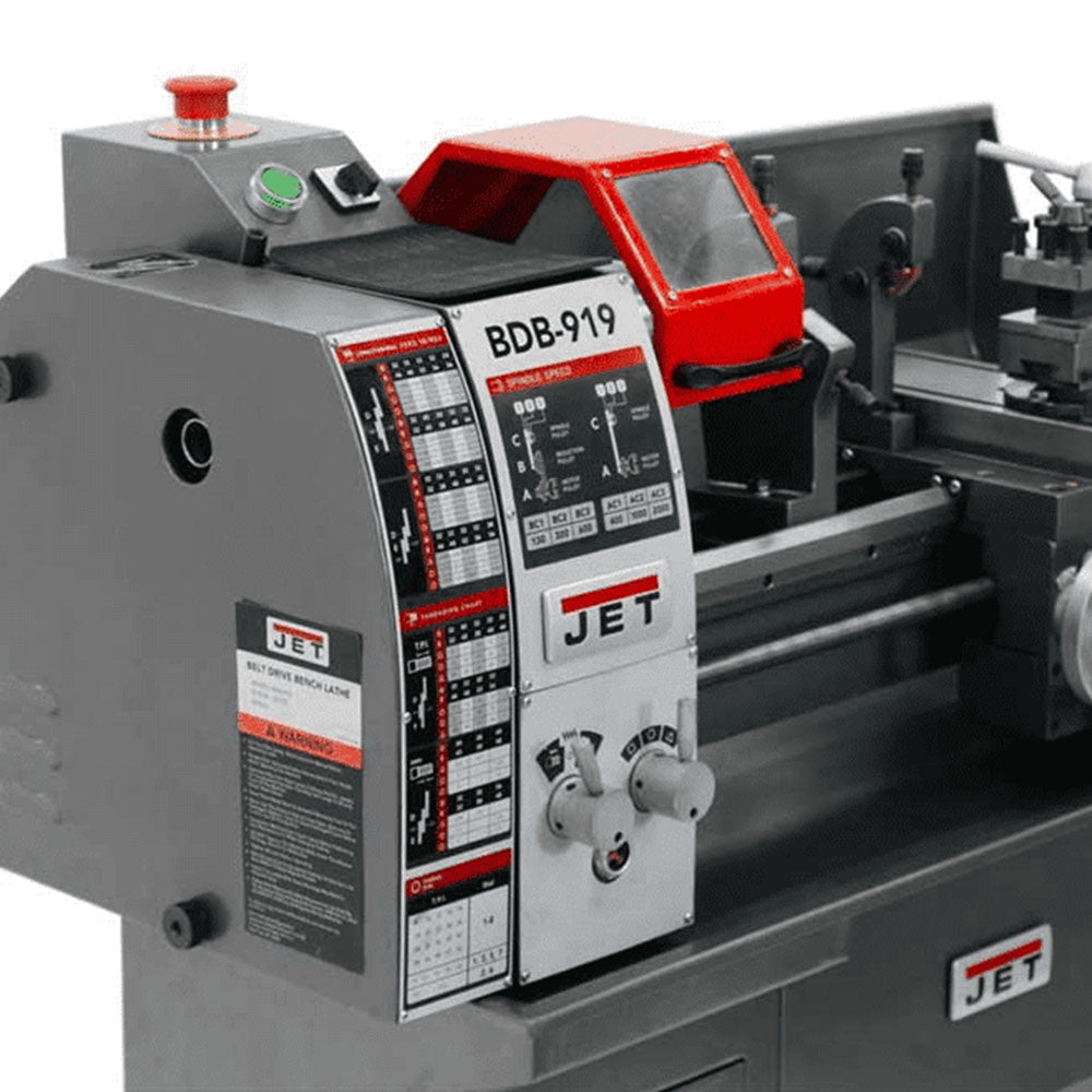 JET 321370K BDB-919 115V 3/4 HP Belt Drive Bench Lathe w/ Stand