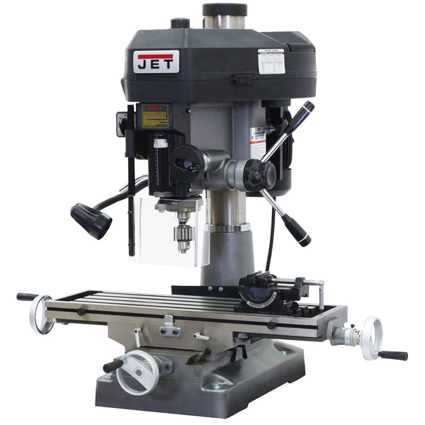 JET JMD-18 115/230V 1PH 1HP Mill/Drill w/ R-8 Taper - 350018 – MaxTool