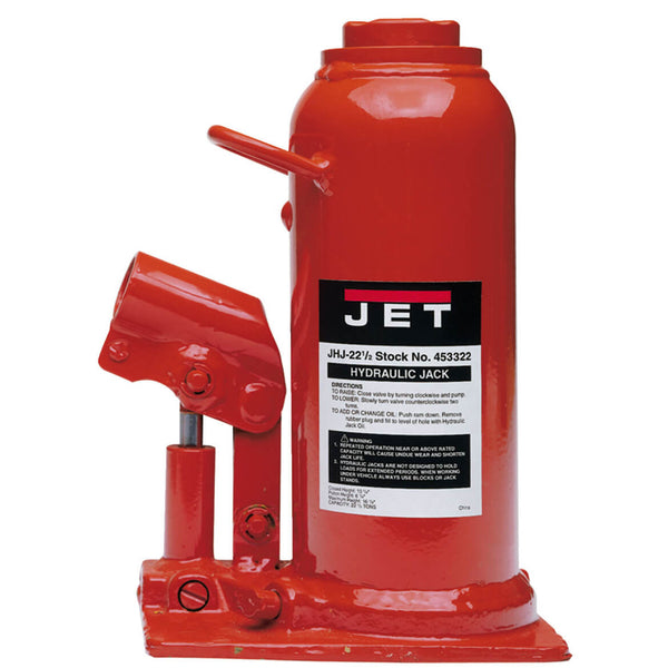 JET JHJ-22-1/2 22.5 Ton Hydraulic Bottle Jack - 453322 – MaxTool