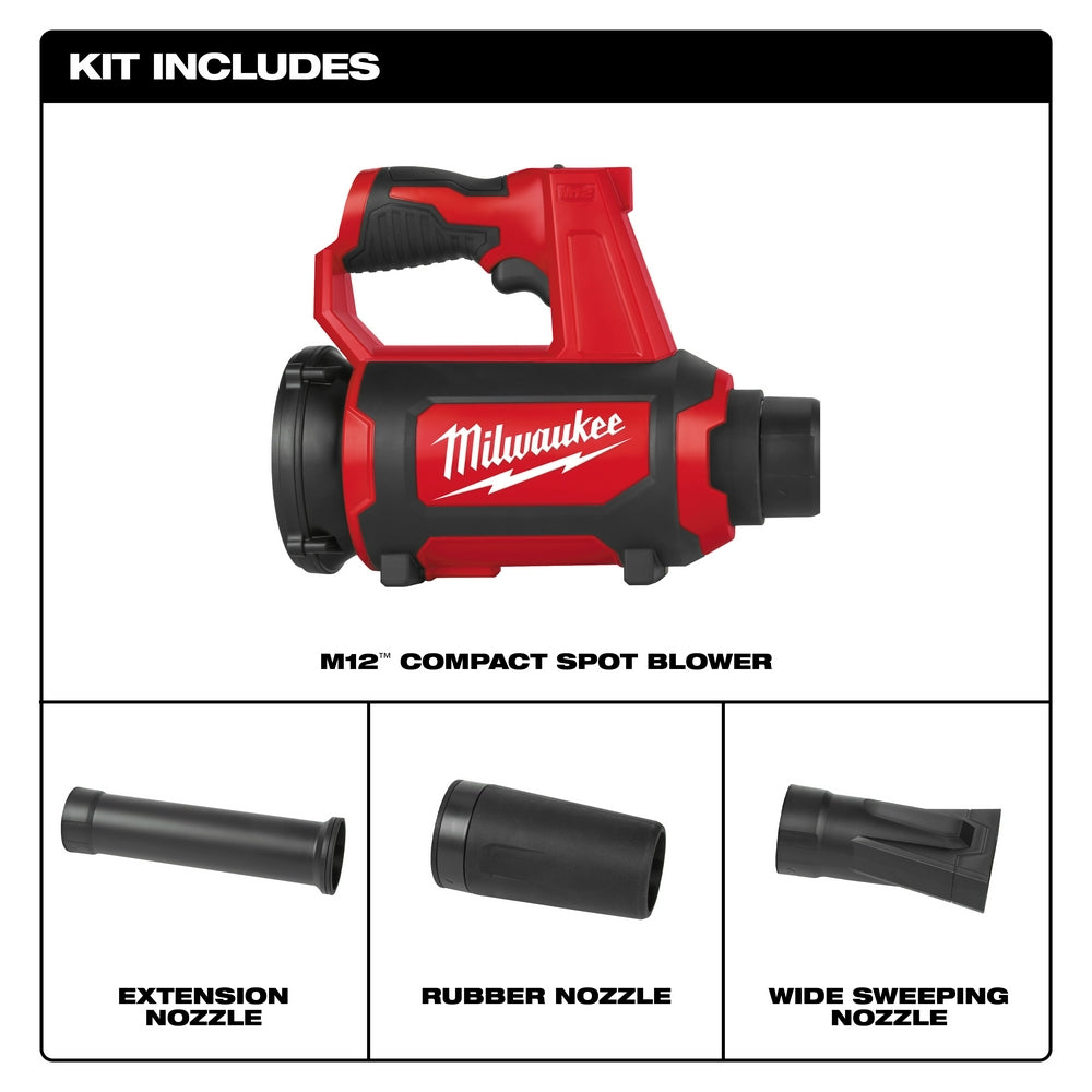 Milwaukee 0852-20 M12 Cordless Lithium-Ion Variable Speed Compact