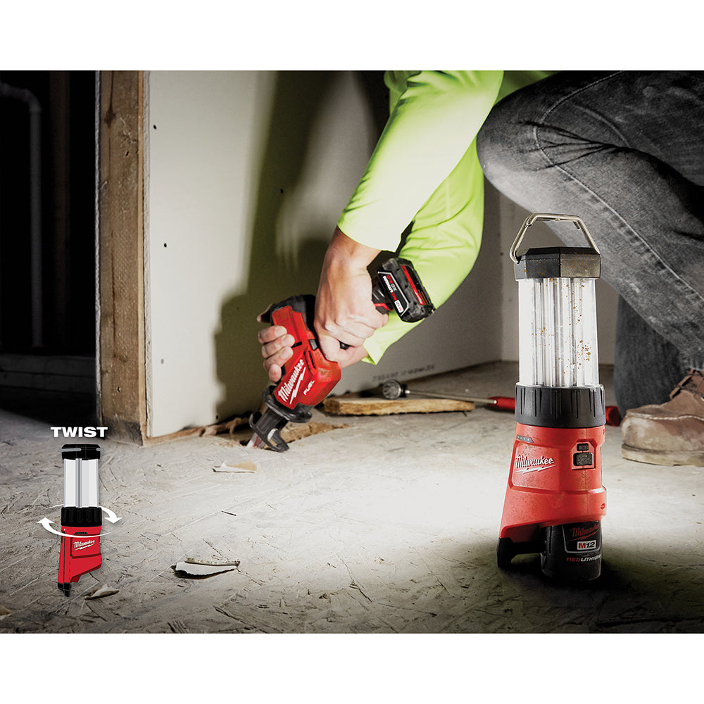 Milwaukee 2362-20 M12 12V Led Lantern/Flood Light