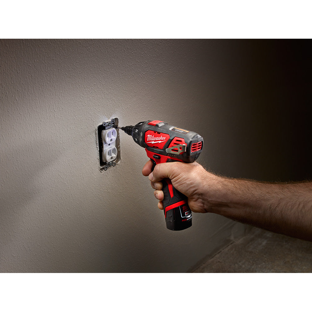 Milwaukee 2482-22 M12 12V Cordless Lithium-Ion Screwdriver Flashlight – MaxTool