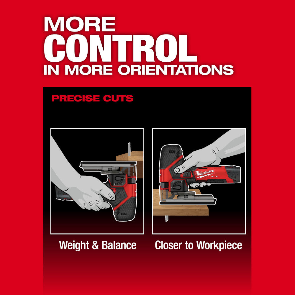 Milwaukee 2545-20 M12 FUEL 12V Brushless Cordless Jig Saw - Bare