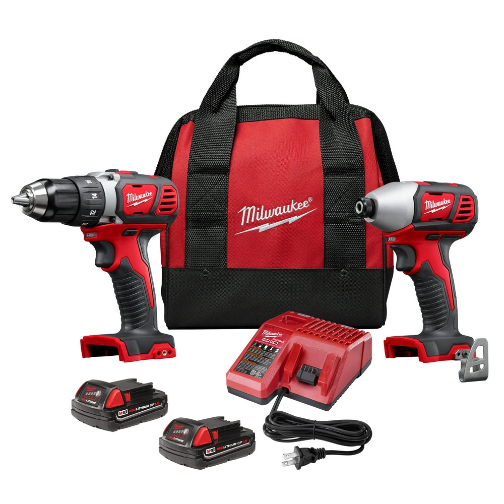 Milwaukee 2691-22 M18 18V Cordless Li-Ion Drill Driver Impact