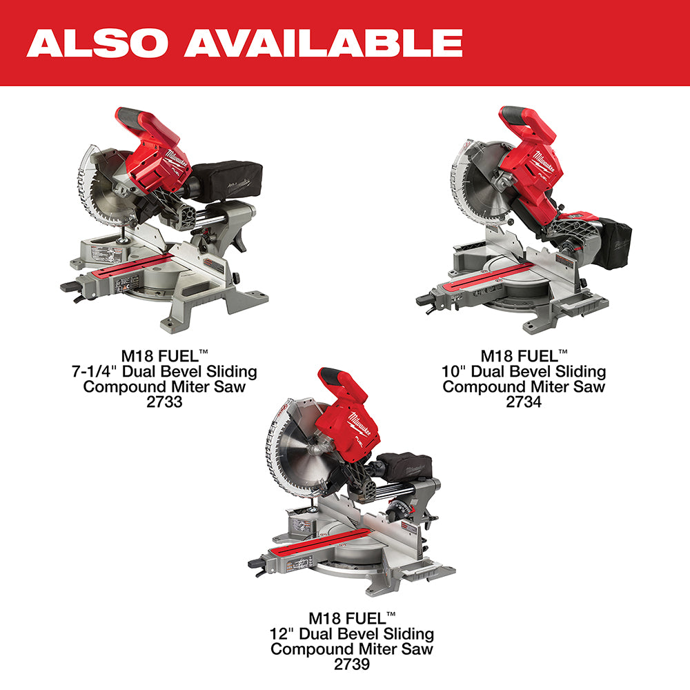 Milwaukee 2733-80 M18 FUEL 18V 7-1/4