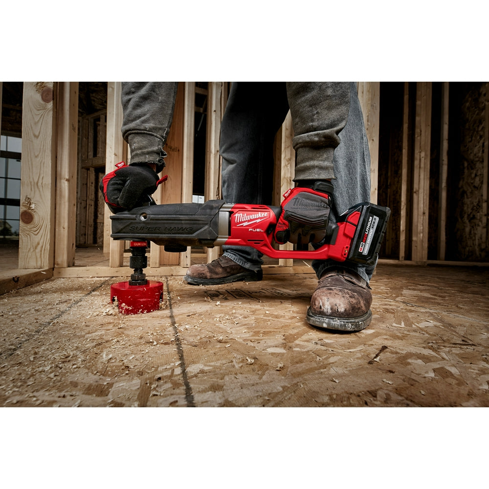 Milwaukee 2811-80 M18 FUEL 18V Super Hawg Right Angle Drill - Bare