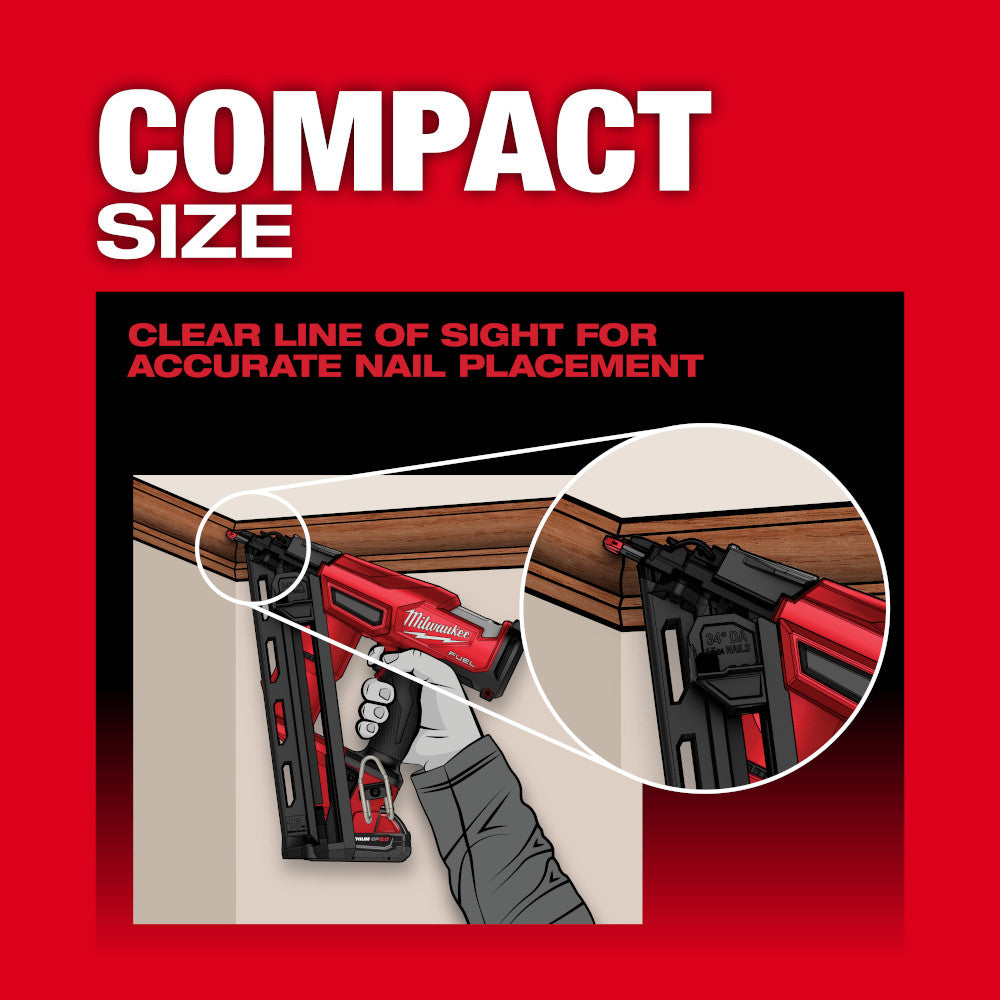 Milwaukee 2839-20 M18 FUEL Ergonomic Cordless 15 Gauge