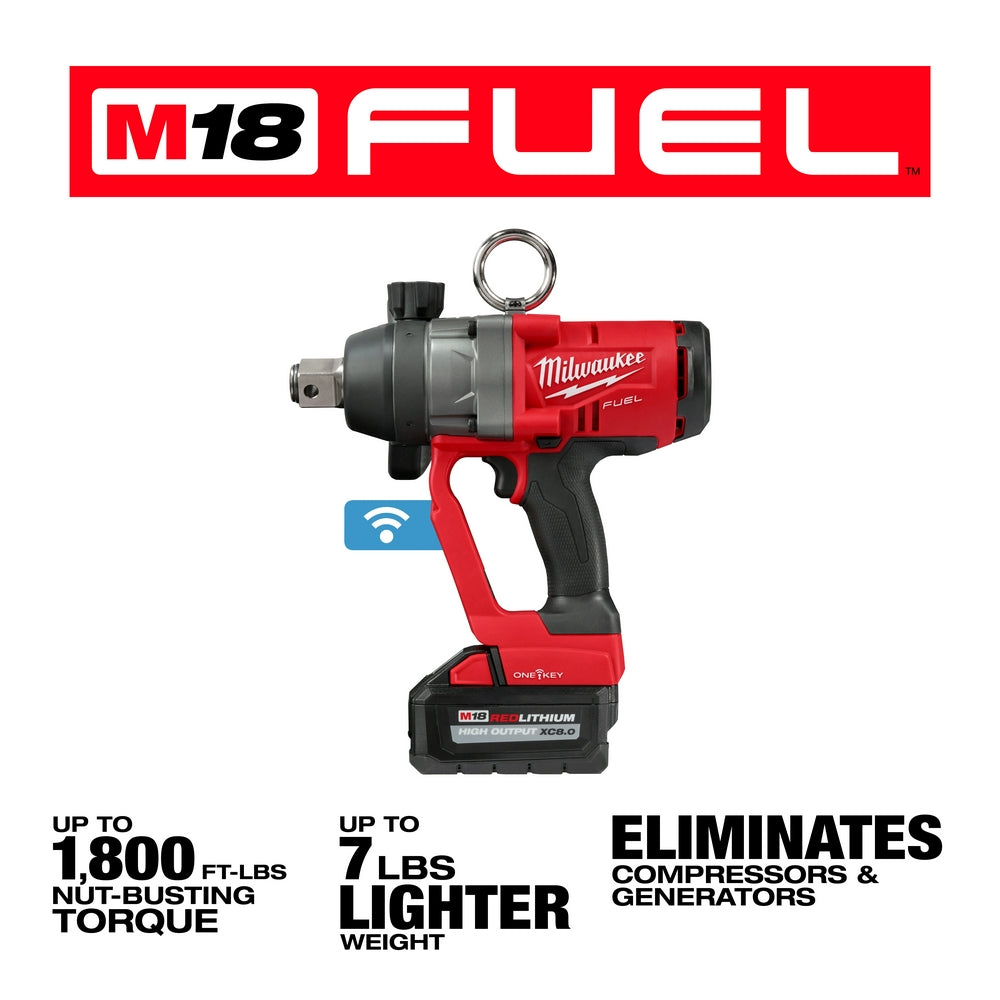 Milwaukee 2867-22 M18 FUEL 18V Inch High Torque Impact Wrench
