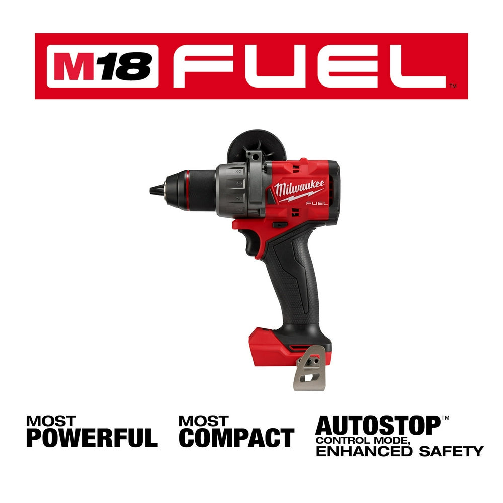 Milwaukee 2904-20 M18 FUEL 18V 1/2 Cordless Hammer Drill/Driver - Bare Tool