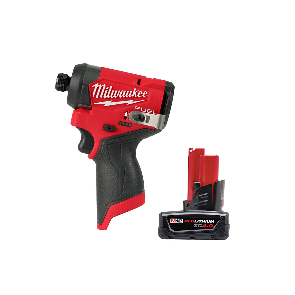 Milwaukee 3453-20XC M12 FUEL 12V Impact Driver w/ AH Extended
