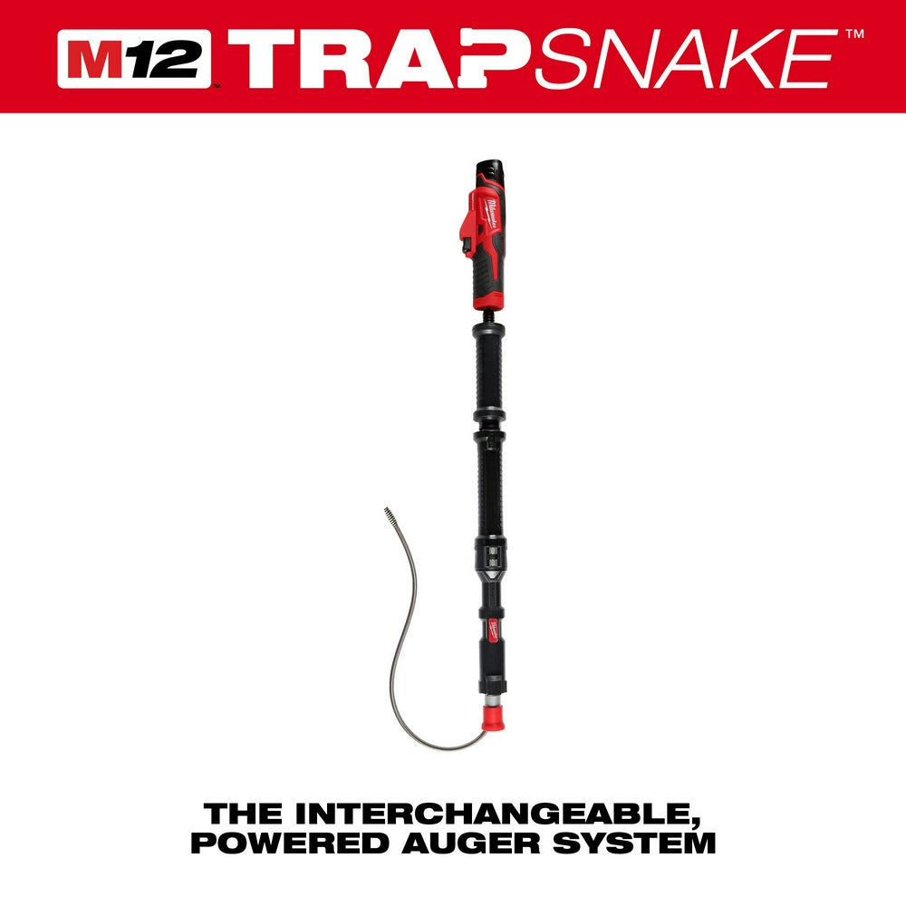 Milwaukee 3574-21 M12 12V TRAPSNAKE 4' Lithium-Ion Brushed Urinal