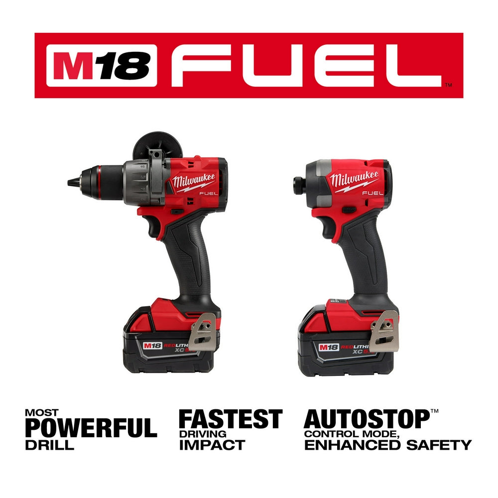 Milwaukee 3697-22 M18 FUEL 18V Cordless 2-Tool Combo Kit w/