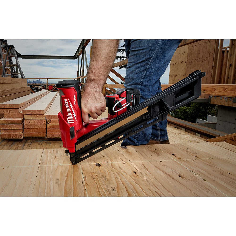 Milwaukee 48-08-2745 M18 FUEL 30 Degree Framing Nailer Extended