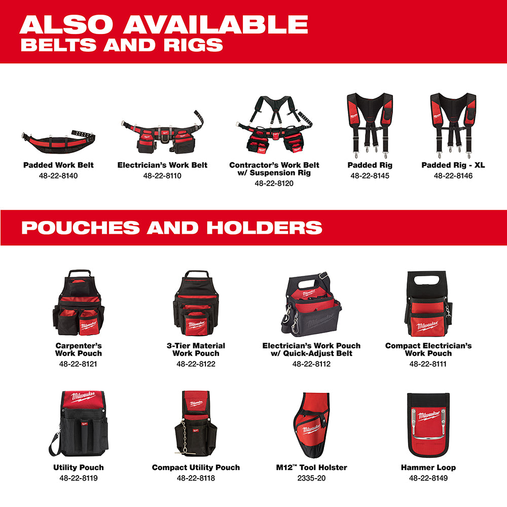 Milwaukee 48-22-8110 29-Pocket 1680D Nylon Stable Base