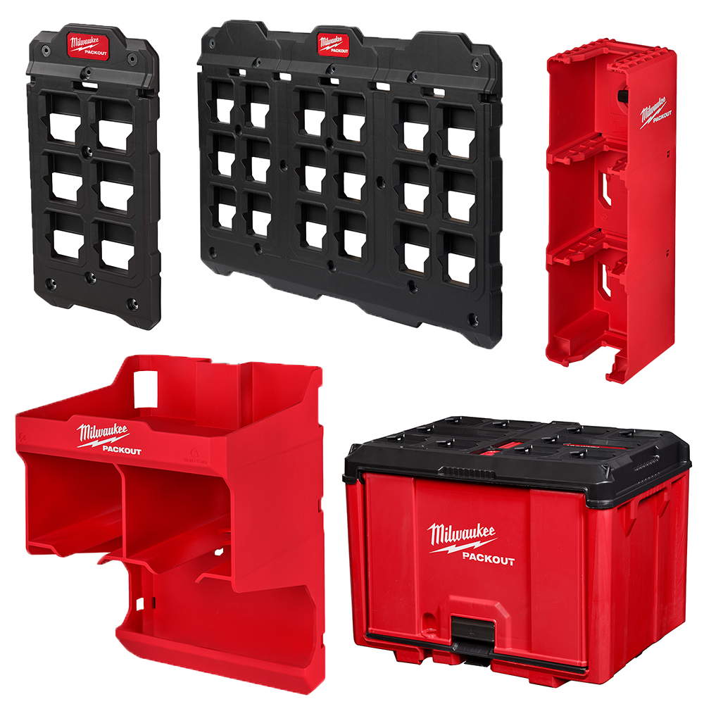 PACKOUT Tool Storage Crate with Mounting Plate